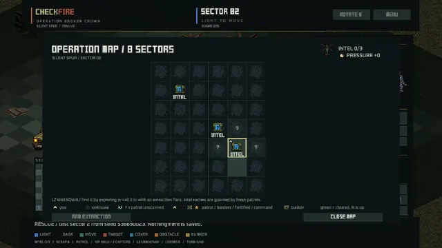 Operation map